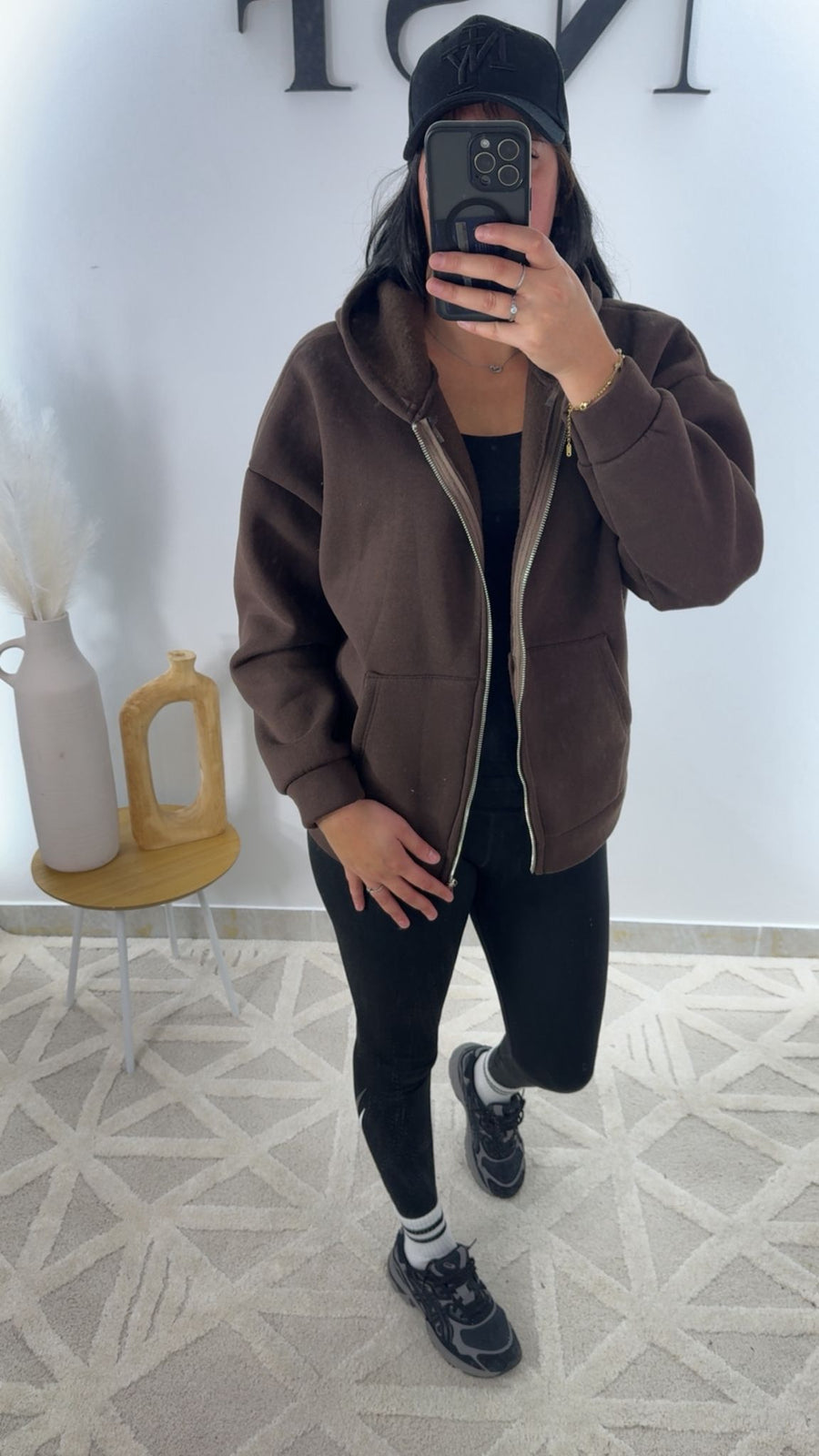 Veste à capuche LÉONA