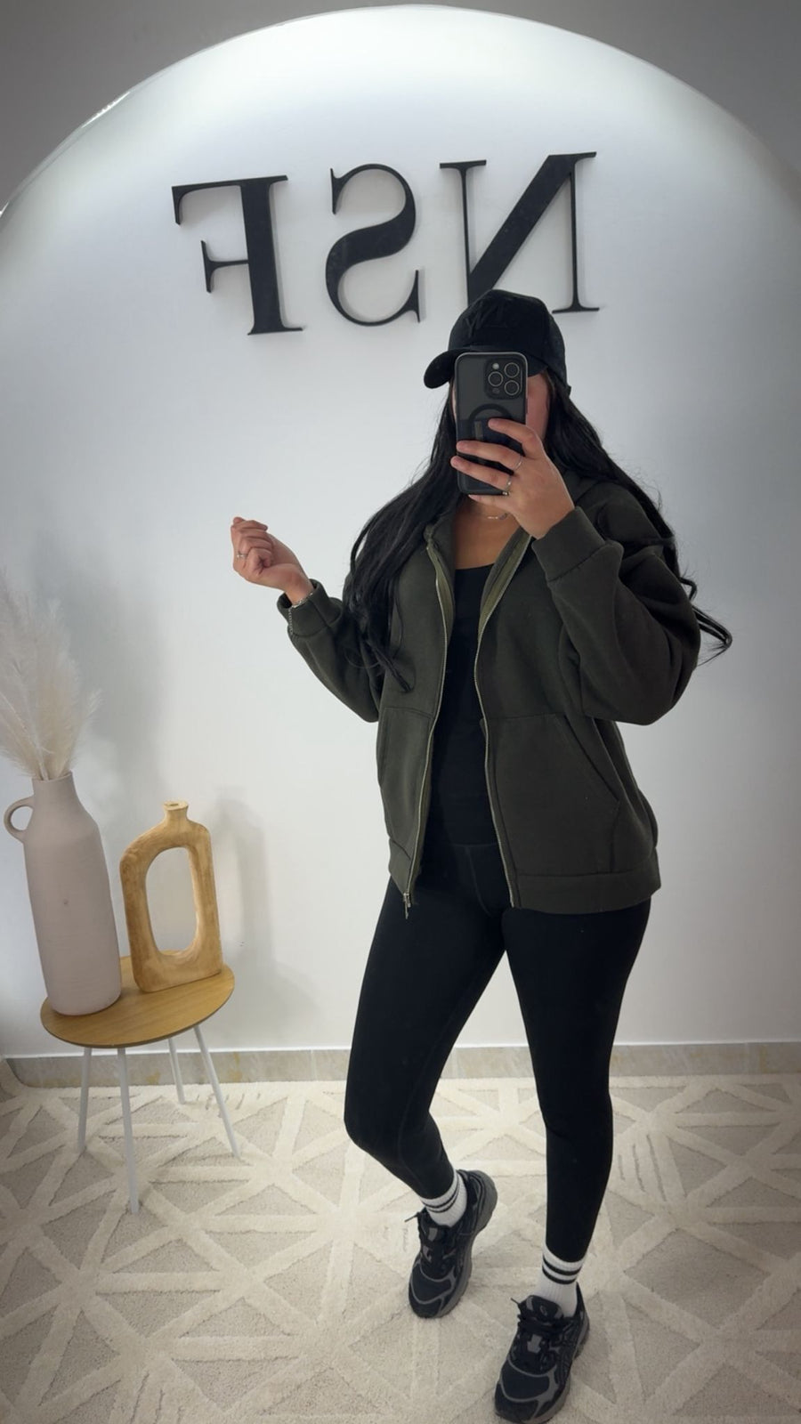 Veste à capuche LÉONA