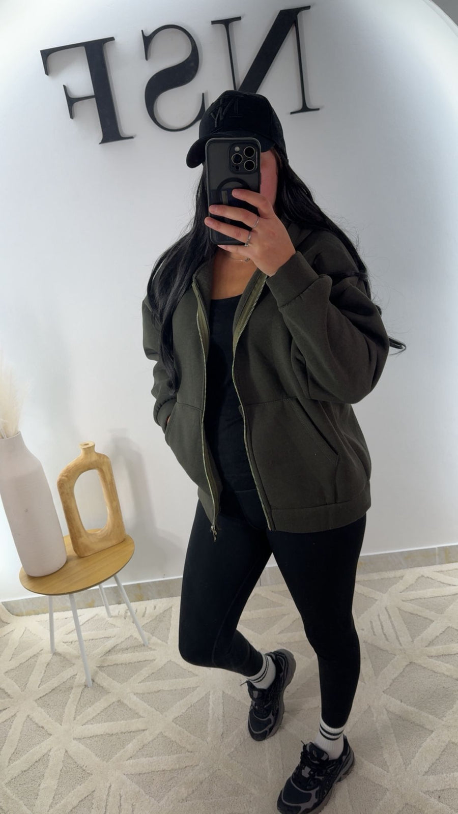 Veste à capuche LÉONA