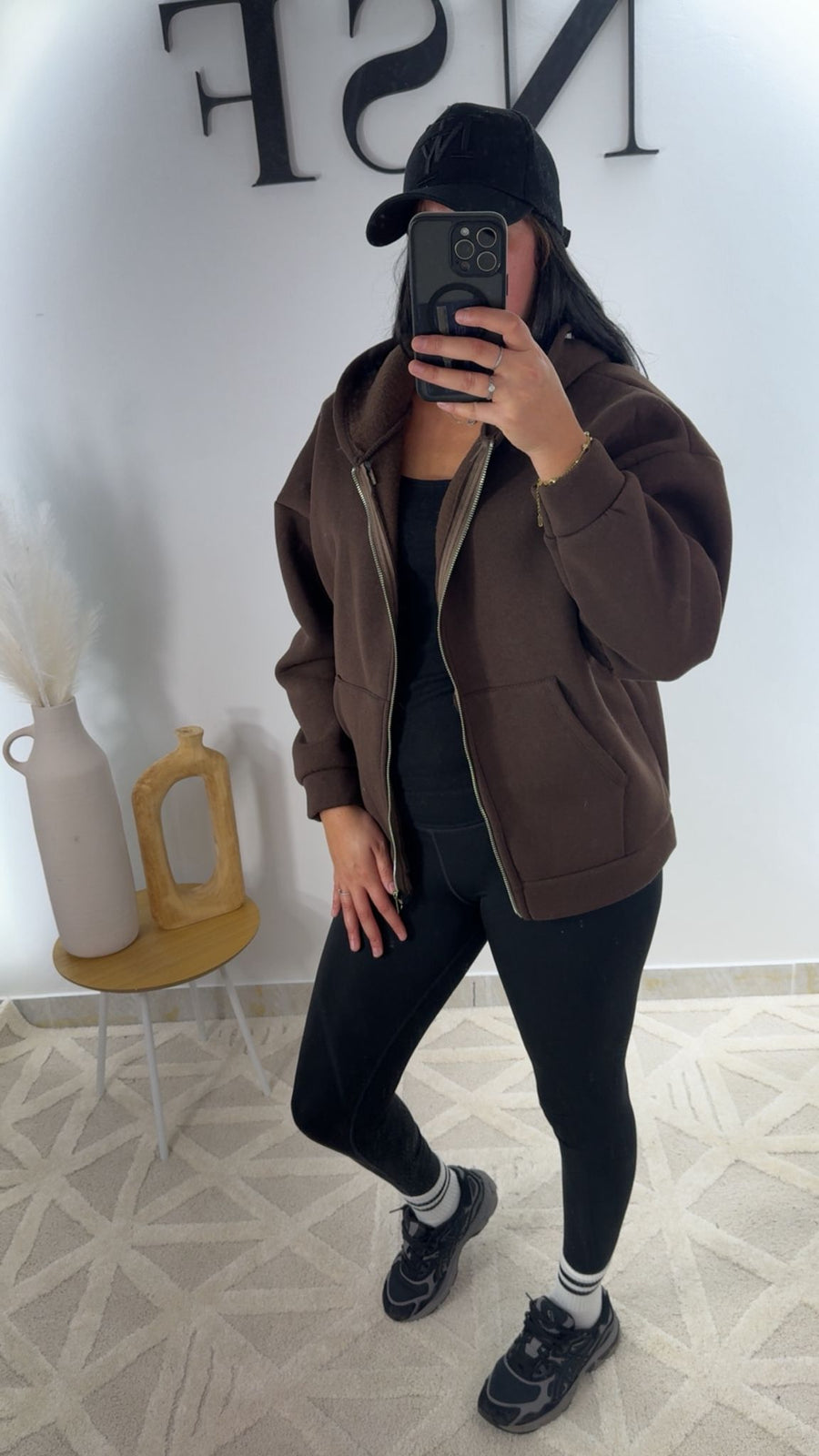 Veste à capuche LÉONA