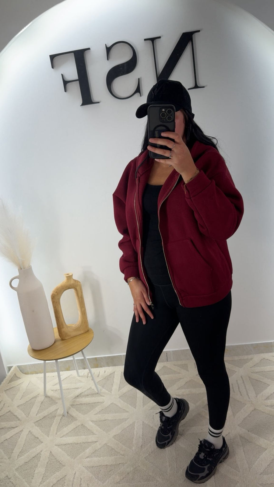 Veste à capuche LÉONA