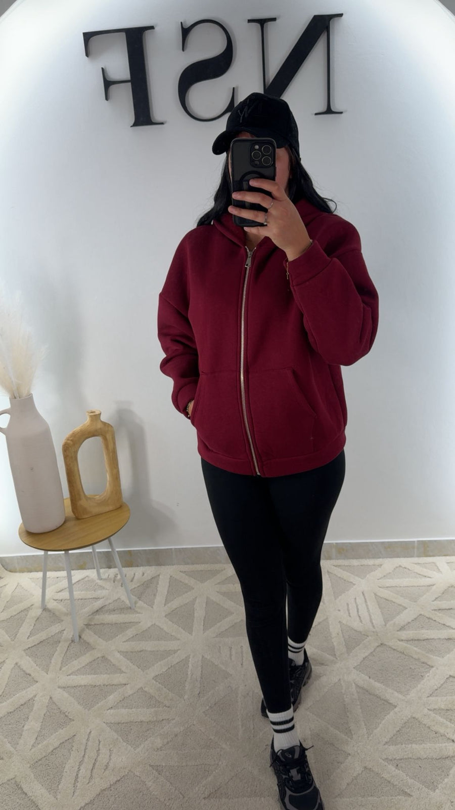 Veste à capuche LÉONA