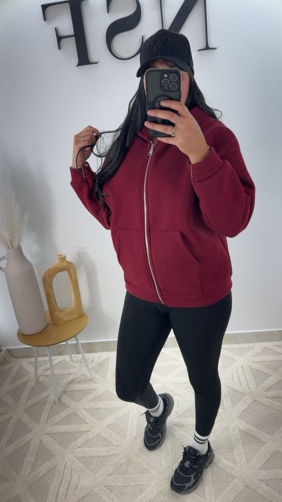 Veste à capuche LÉONA