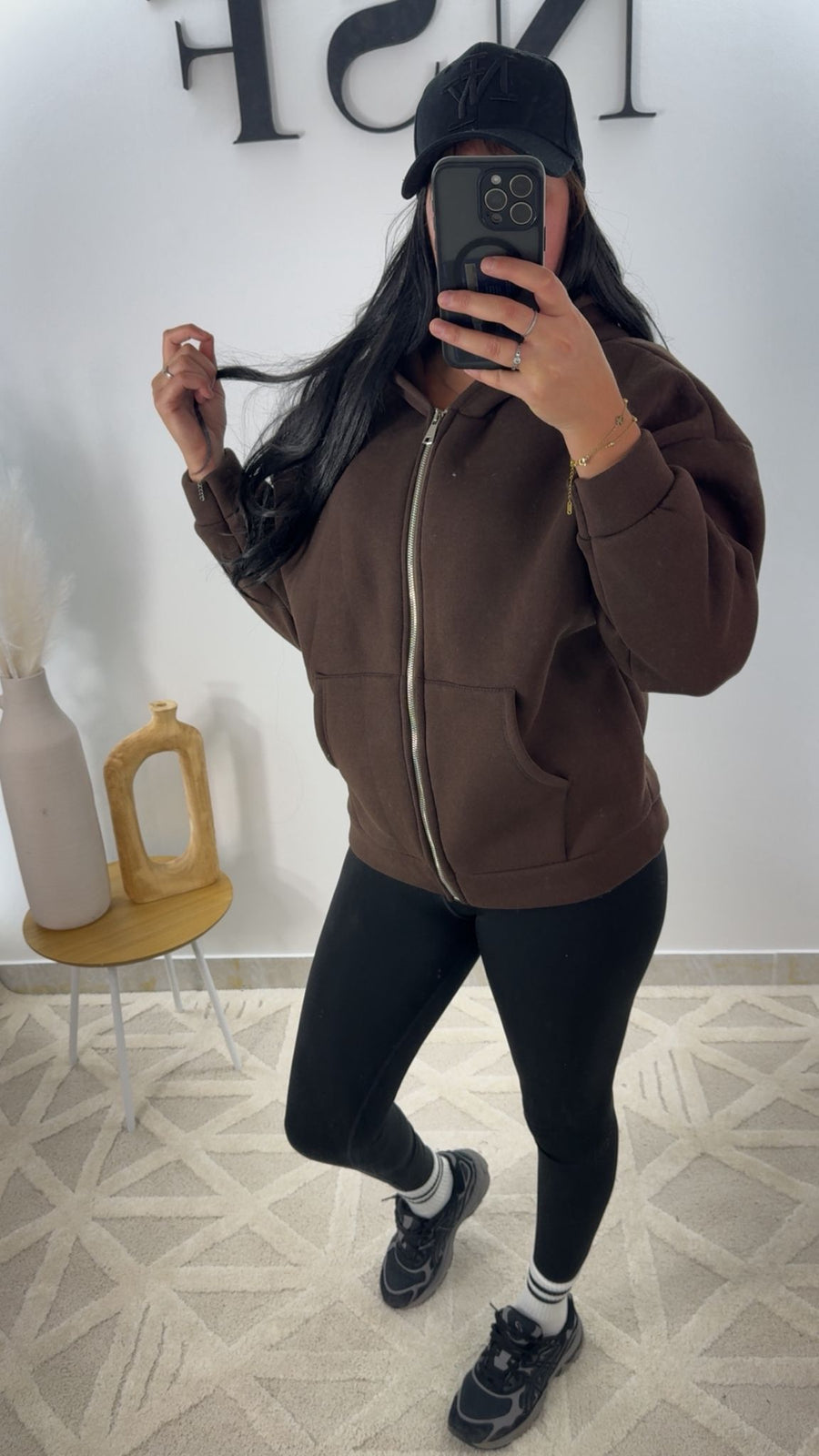 Veste à capuche LÉONA