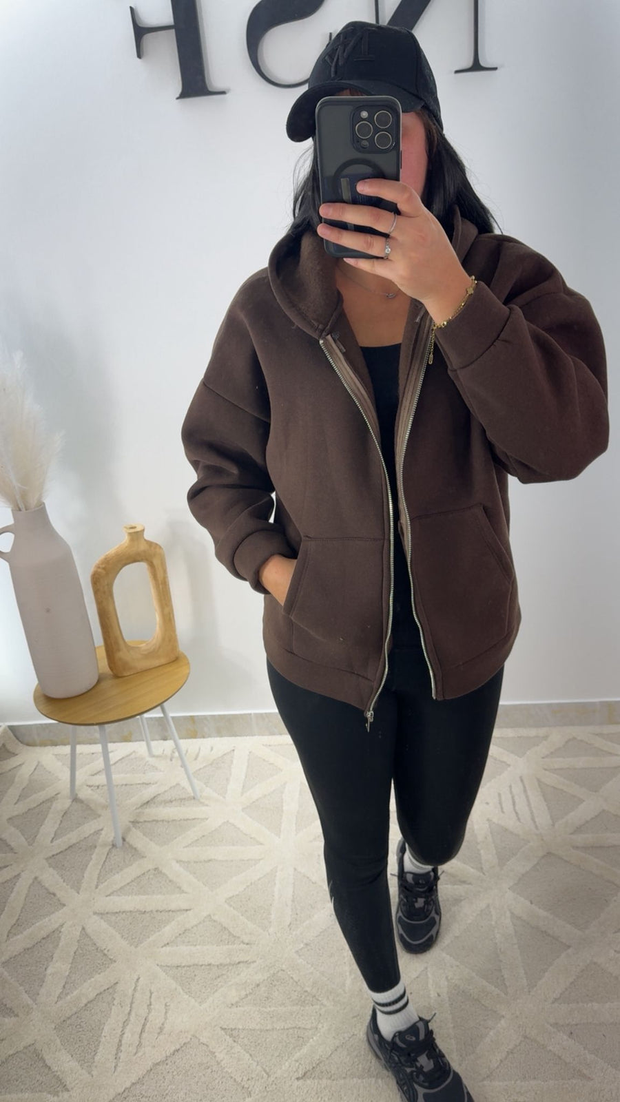 Veste à capuche LÉONA