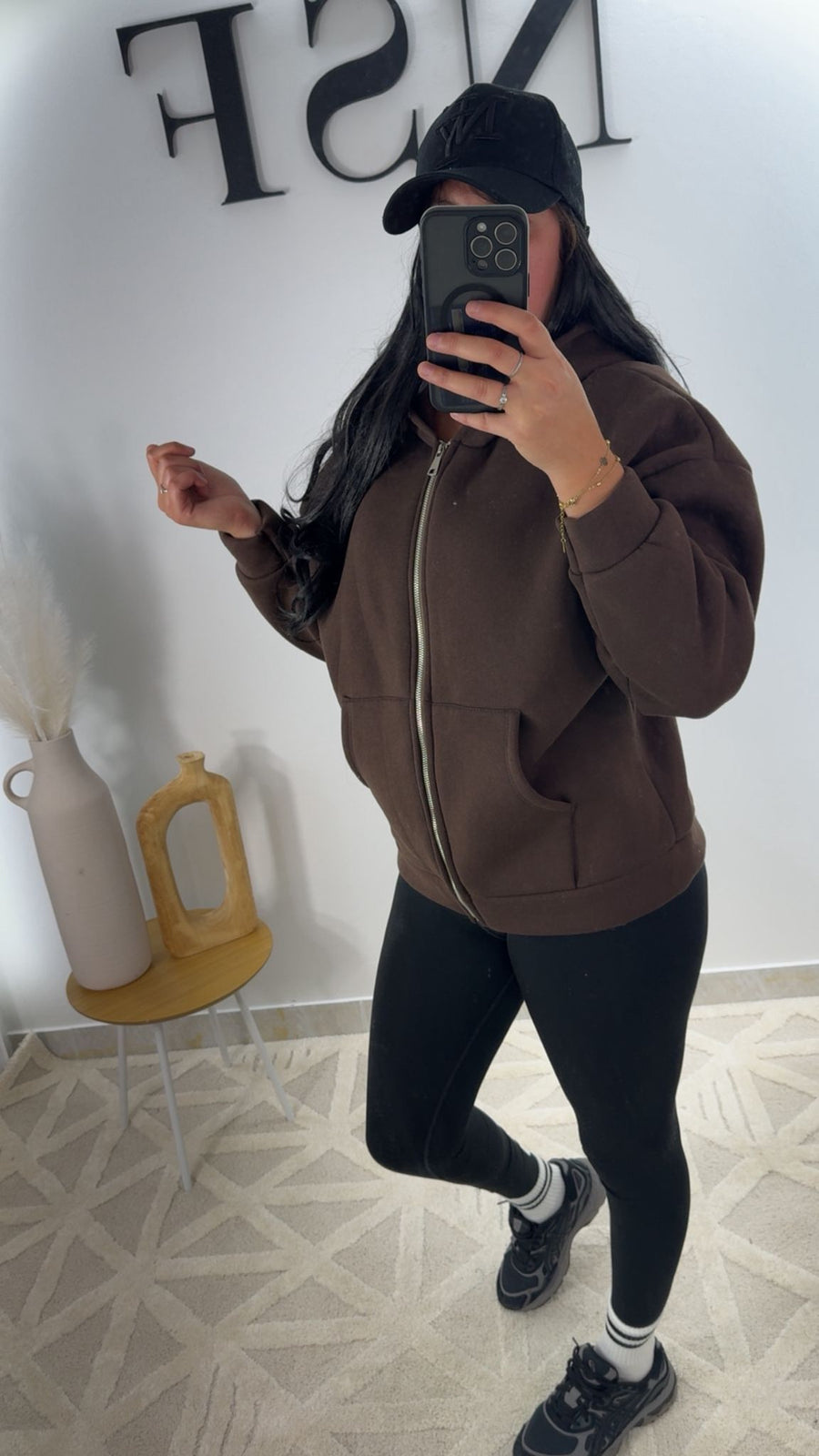 Veste à capuche LÉONA