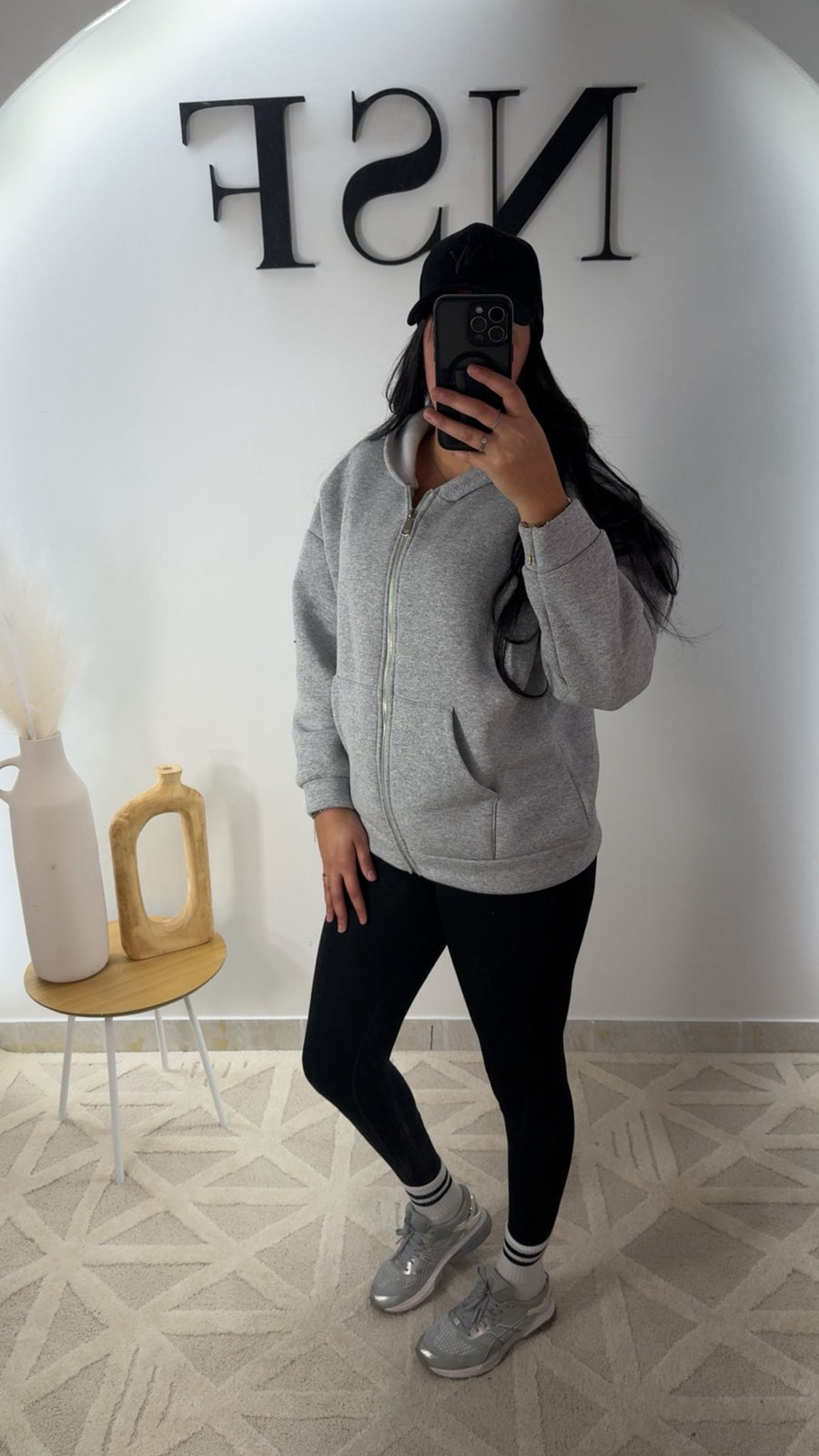 Veste à capuche LÉONA