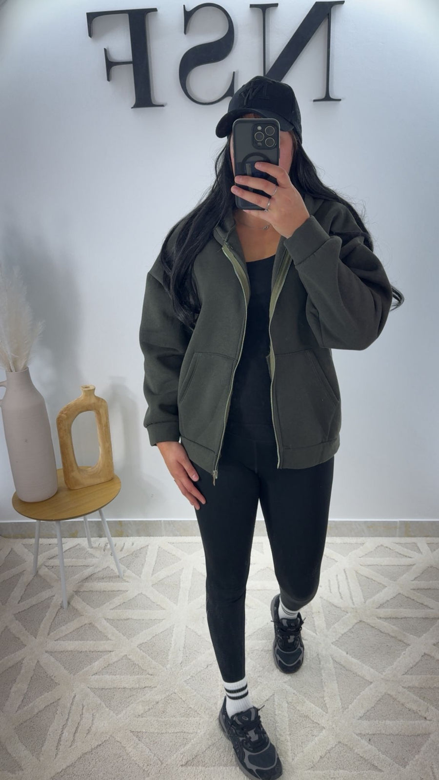 Veste à capuche LÉONA