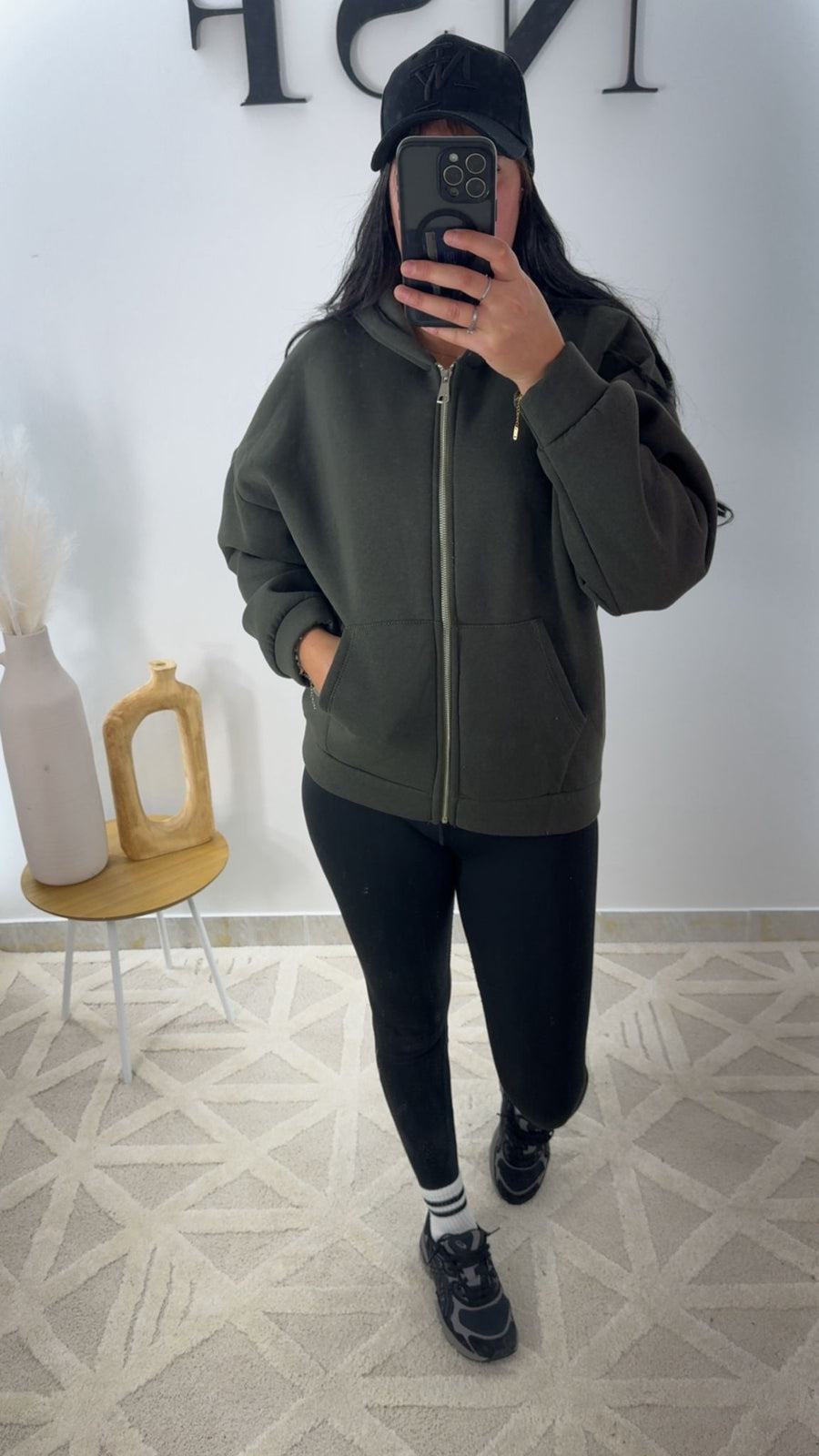 Veste à capuche LÉONA