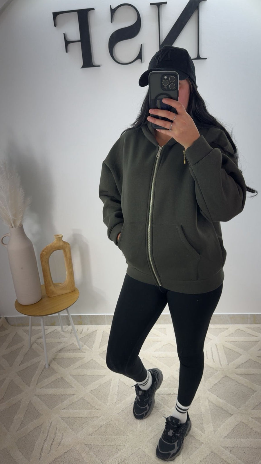 Veste à capuche LÉONA