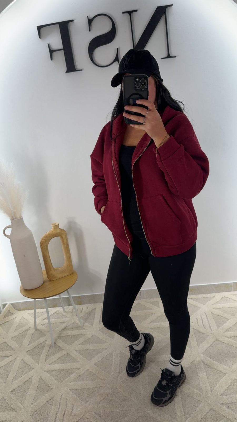 Veste à capuche LÉONA