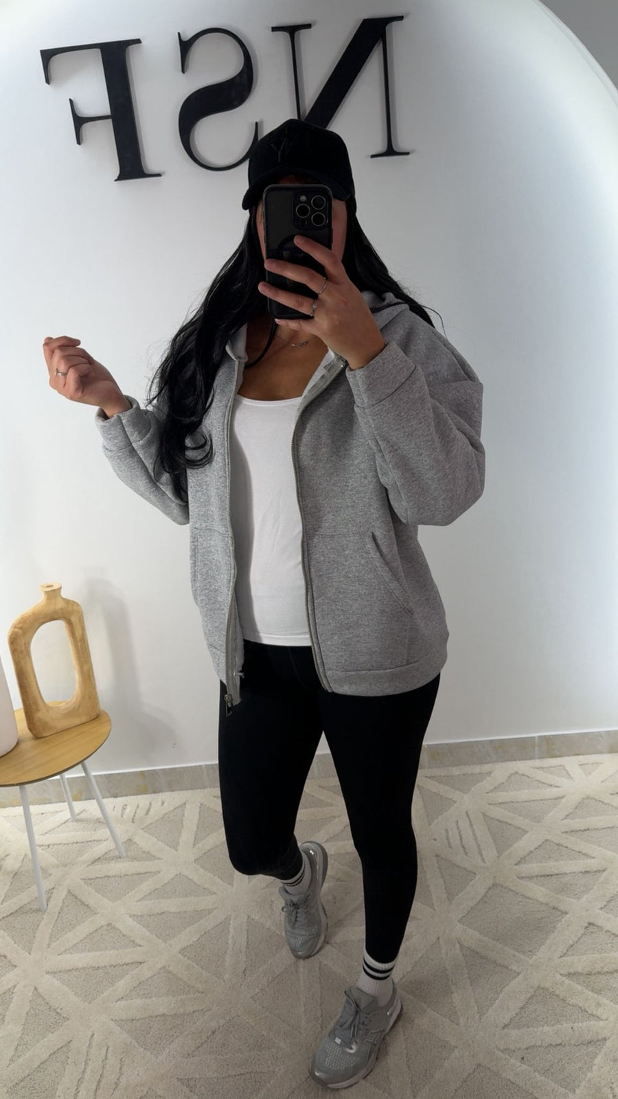 Veste à capuche LÉONA