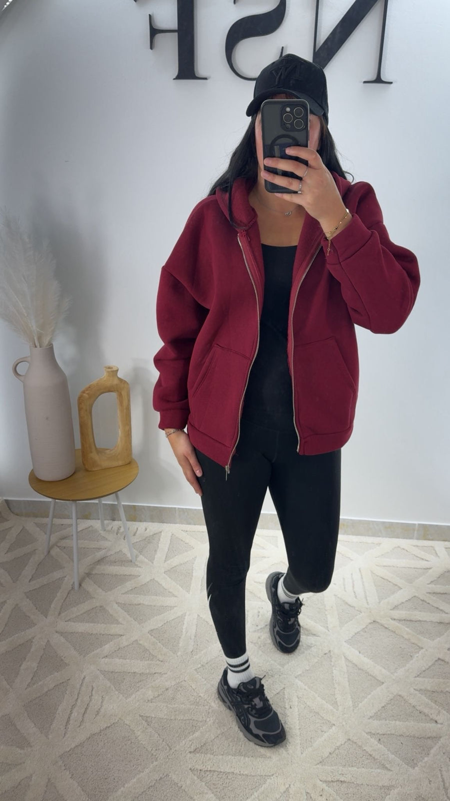 Veste à capuche LÉONA